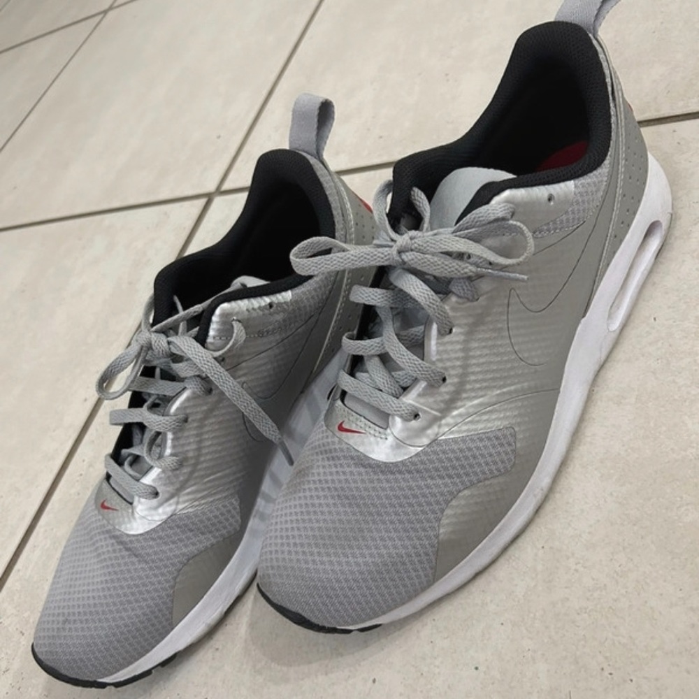 Silver Nike Sneakers